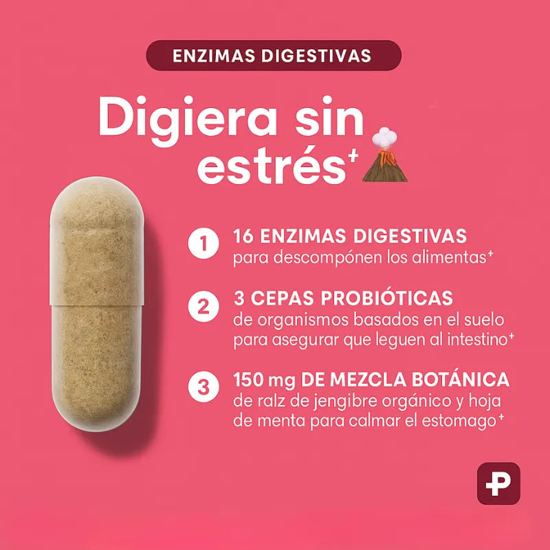 Enzimas Digestivas con Probióticos