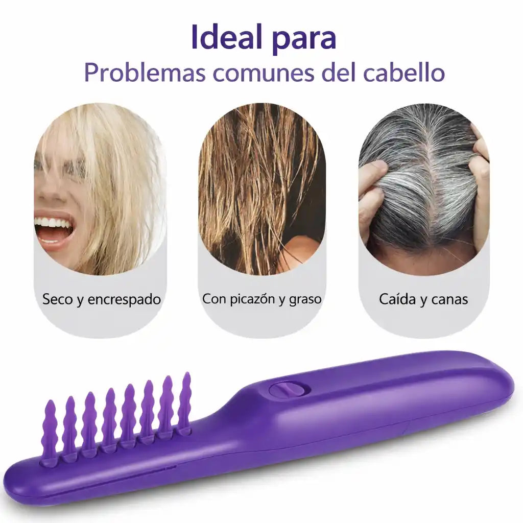 SmoothBrush™ | Cepillo Desenredador Eléctrico Sin Tirones