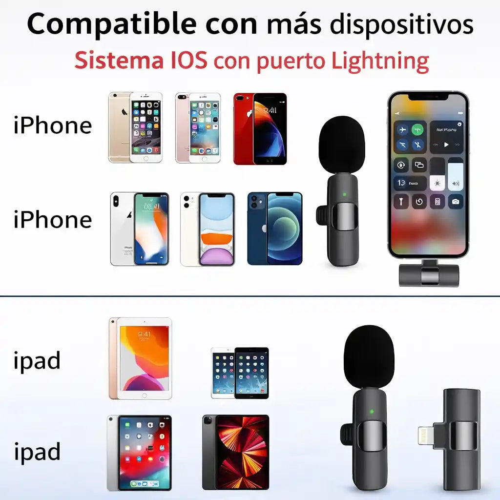 K9 Audio® – Micrófono Inalámbrico | Sonido claro y profesional