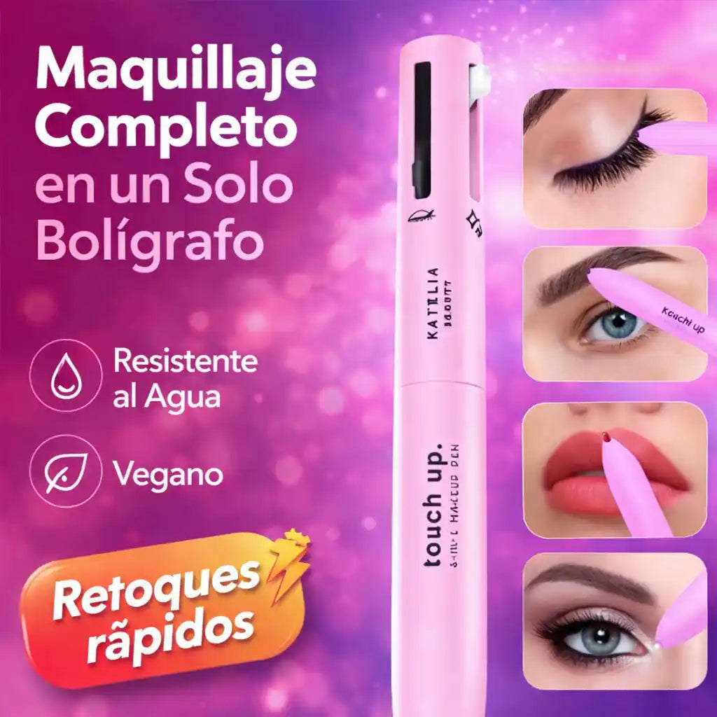 Beauty Pen® - Bolígrafo de Maquillaje 4 en 1 | Retoques rápidos donde quieras