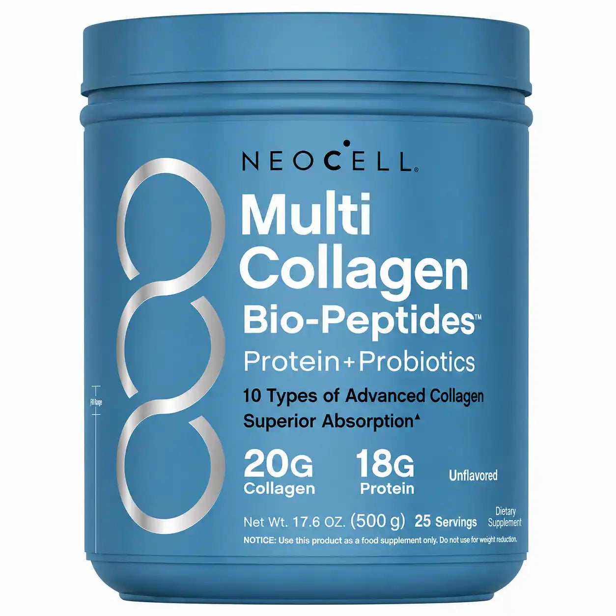 NEOCELL® | Colágeno Hidrolizado 500g para Piel Firme y Cuerpo Fuerte desde Adentro