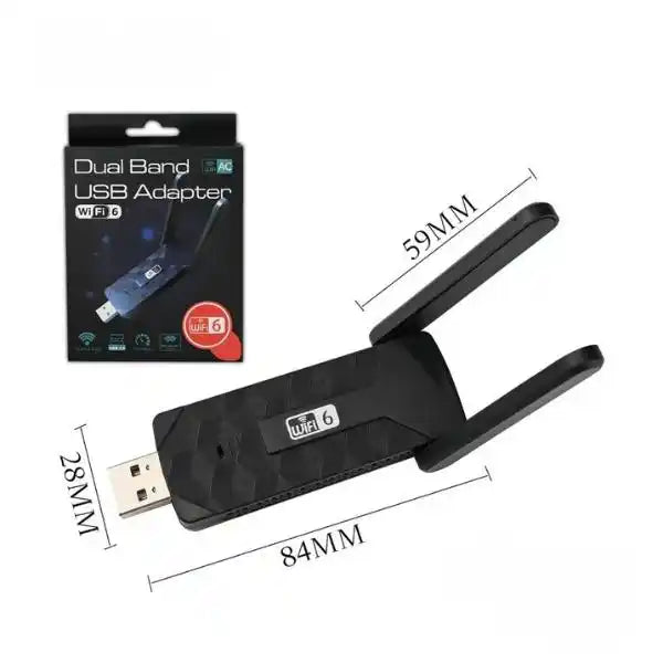 FastLink™ Receptor WiFi USB A112 – Conexión estable y rápida sin cables