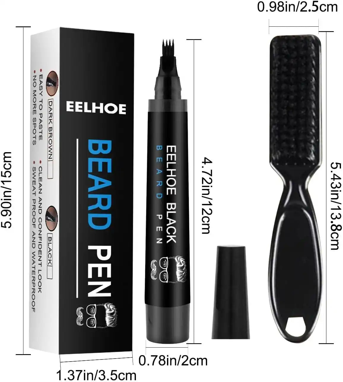 Goat Beard™ – Lápiz Rellenador de Barba y Cejas | Define tu estilo en segundos