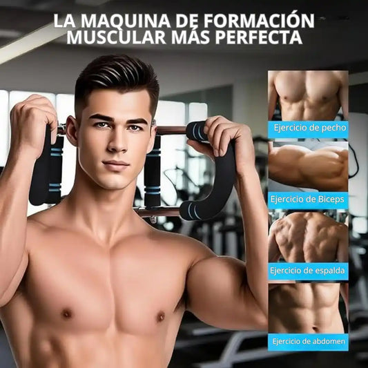 Twister Arm® – Barra para Entrenar  pecho y brazos con resistencia ajustable