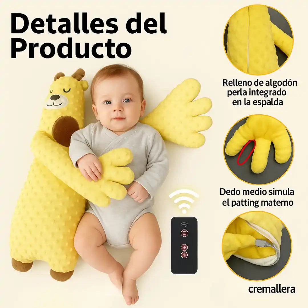 CalmyPalm® – Almohada Arrulladora | Sueño Tranquilo en Minutos