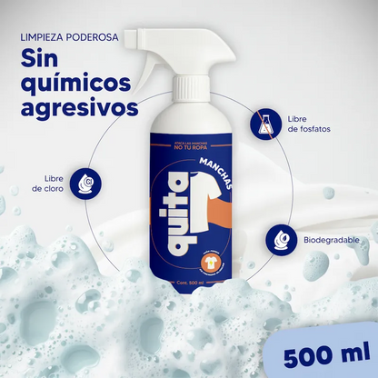 quita® Solución instantánea para manchas difíciles