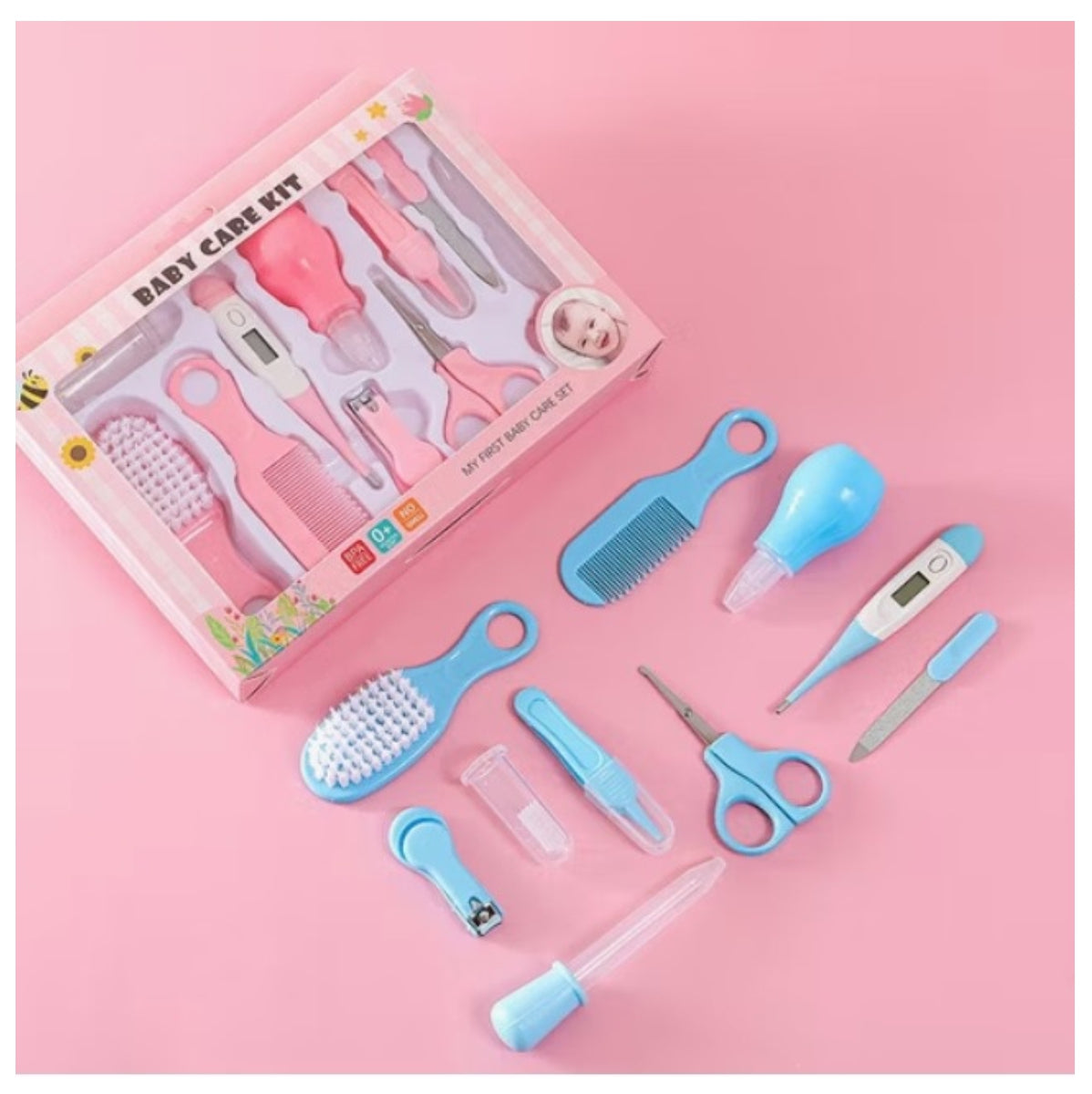 Juego De Aseo Para Bebe 10 Piezas