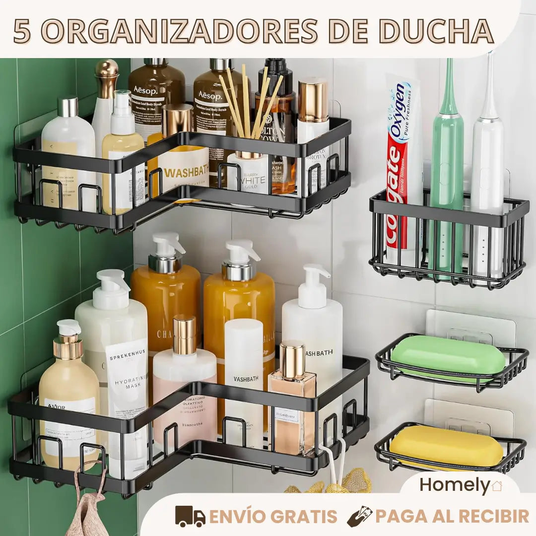 Set de Esquineros Adhesivos | Orden sin perforar tu pared