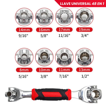 Llave Universal 48 en 1 | Una sola herramienta para todo 🔧