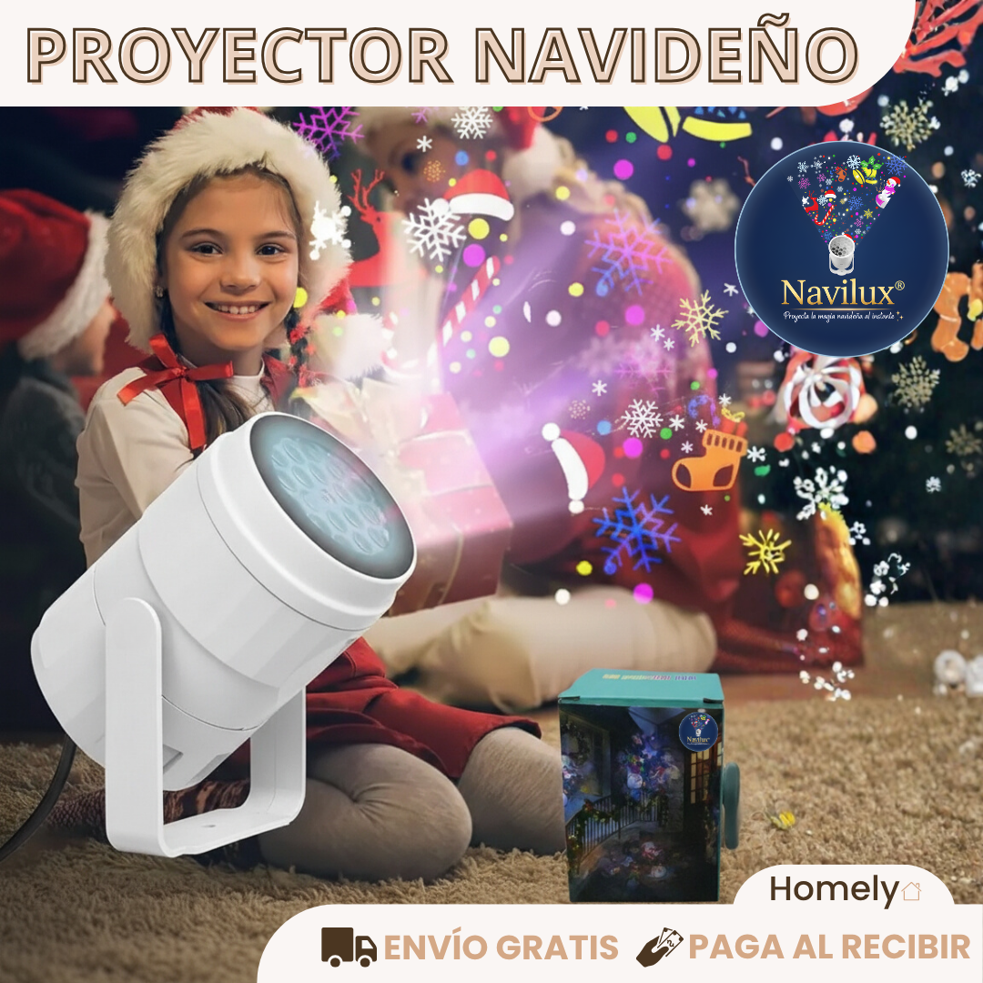 Navilux® | Proyecta la magia navideña al instante ✨