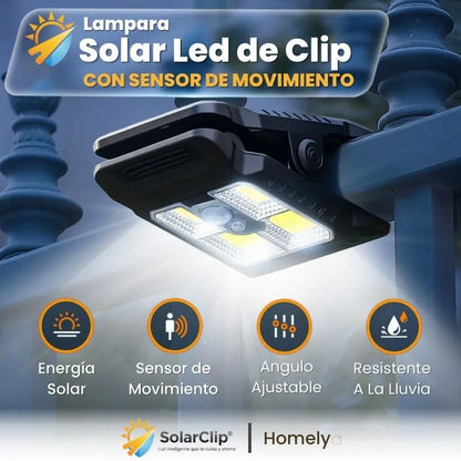 SolarClip® | Luz inteligente que te cuida y ahorra