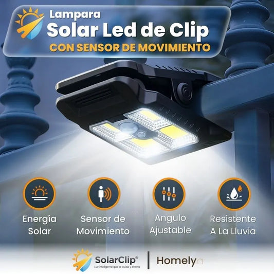 SolarClip® | Luz inteligente que te cuida y ahorra