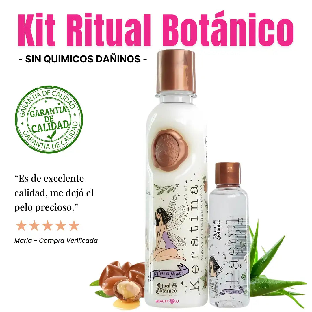 Ritual Botánico® | Kit Alisado Profesional Orgánico