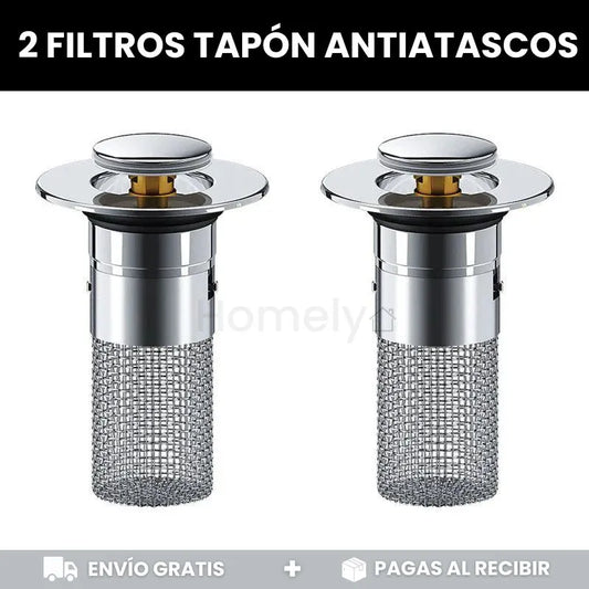 2 Filtros Tapón Antiatascos