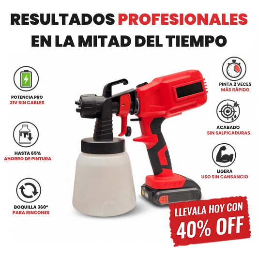 PintaPro® Max 21V | #1 para Acabados Profesionales