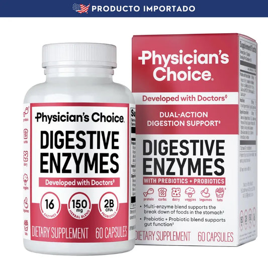 Enzimas Digestivas con Probióticos