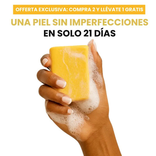 3 Jabones Turmica® | Piel Pareja y Luminosa en 21 Días