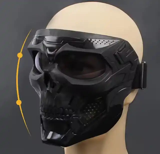SKULLX® | Máscara Táctica de Calavera para Moto, Paintball y Deportes Extremos