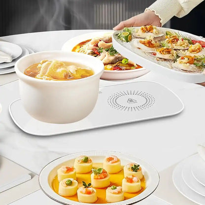 WarmPlate® – Placa Calefactora Eléctrica | Mantén tu comida caliente sin estufa