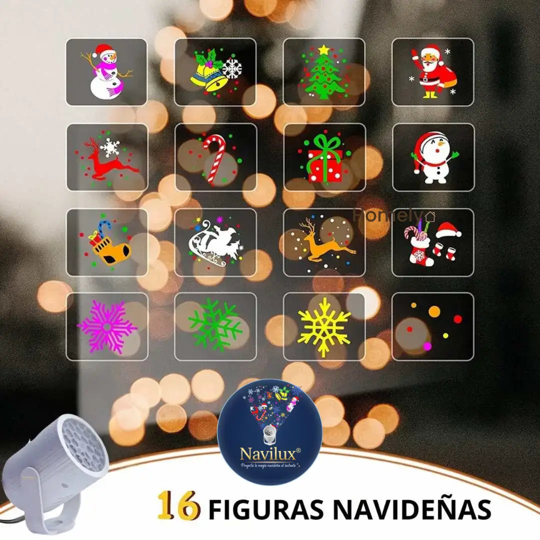 Navilux® | Proyecta la magia navideña al instante ✨