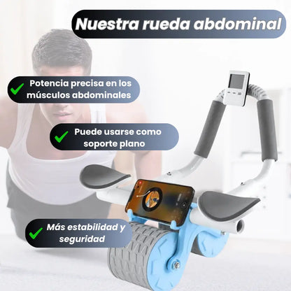 Abs marcadas en menos tiempo | Rueda Abdominal