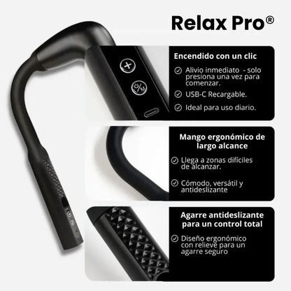 Relax Pro® | Alivio Profundo para Cuello, Espalda y Músculos