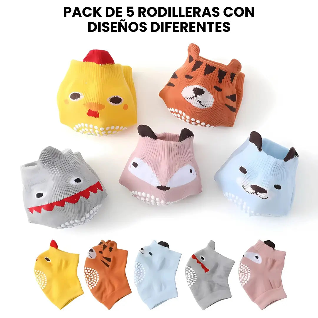 Rodilleras de Gateo Acolchadas Anti-Golpes (Pack x5)
