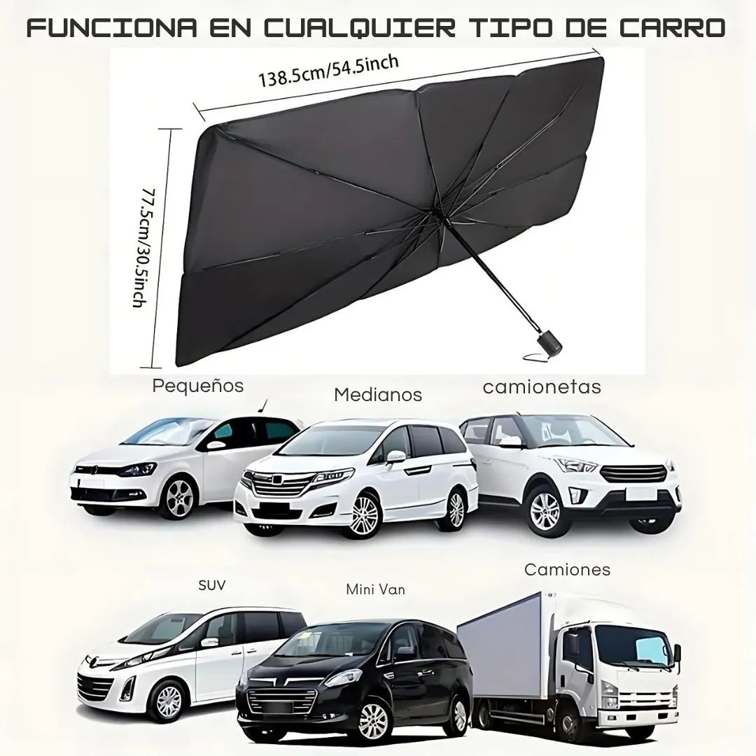 AutoSombra® | Mantén tu carro fresco y protegido todo el día