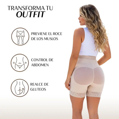 SHORT MOLDEADOR CON REALCE