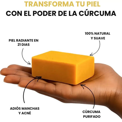 3 Jabones Turmica® | Piel Pareja y Luminosa en 21 Días