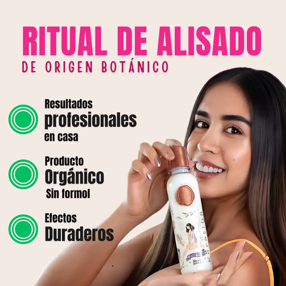 Ritual Botánico® | Kit Alisado Profesional Orgánico