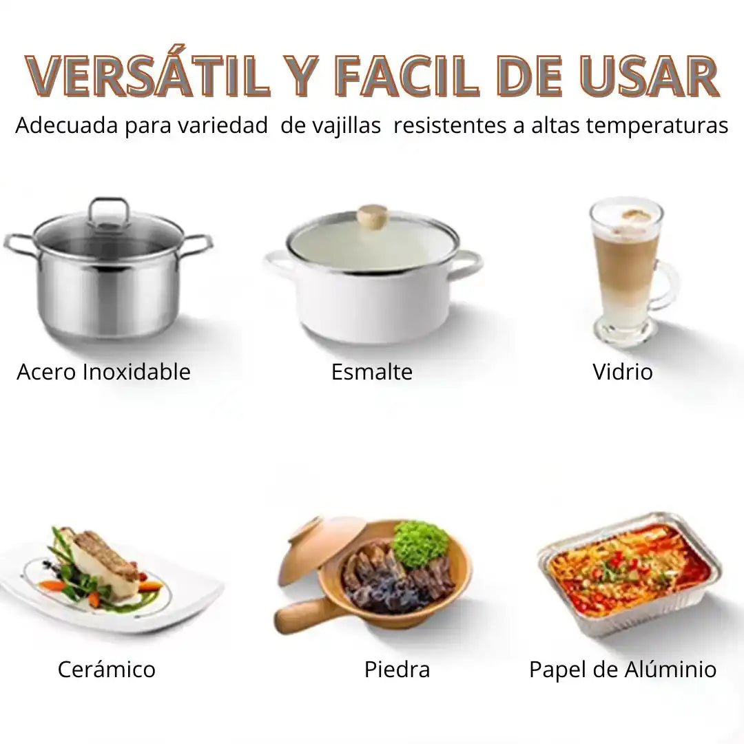 WarmPlate® – Placa Calefactora Eléctrica | Mantén tu comida caliente sin estufa