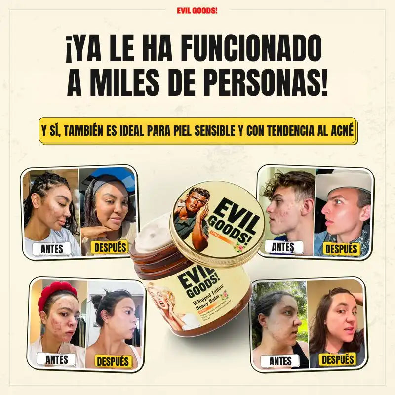 EVIL GOODS | SEBO DE RES 100% NATURAL (PRODUCTO IMPORTADO)