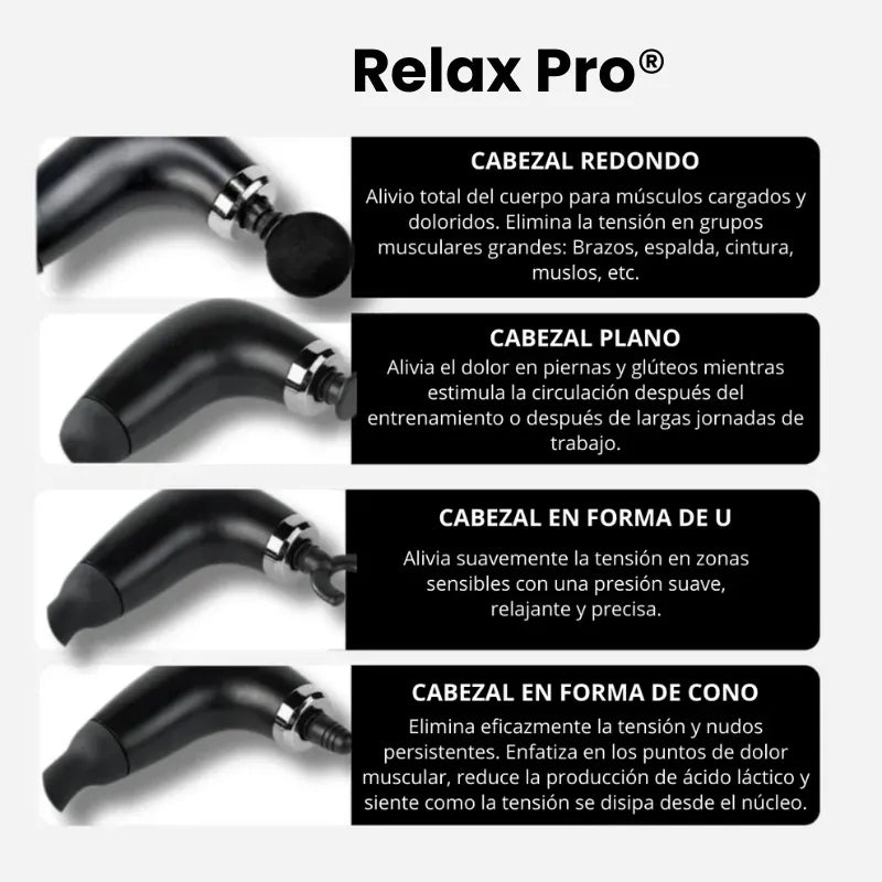 Relax Pro® | Alivio Profundo para Cuello, Espalda y Músculos