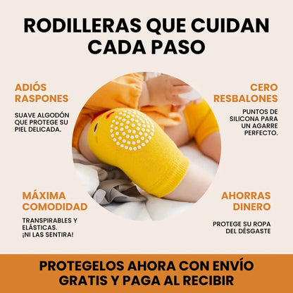 Rodilleras de Gateo Acolchadas Anti-Golpes (Pack x5)
