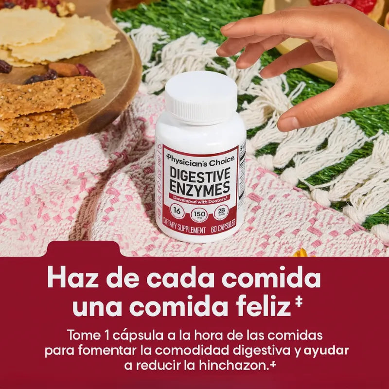 Enzimas Digestivas con Probióticos