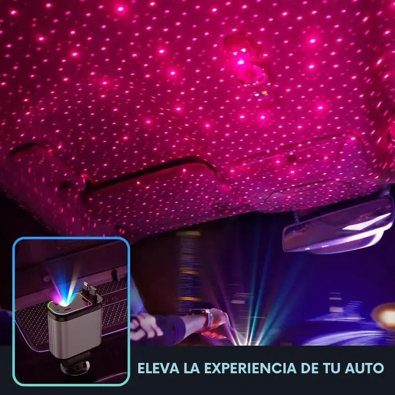 Starlight® 4 en 1 | Cargador Retráctil Inteligente para Carro