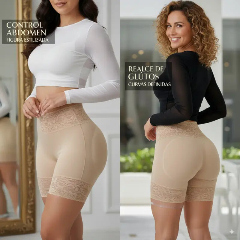 SHORT MOLDEADOR CON REALCE