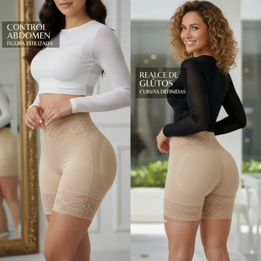 SHORT MOLDEADOR CON REALCE