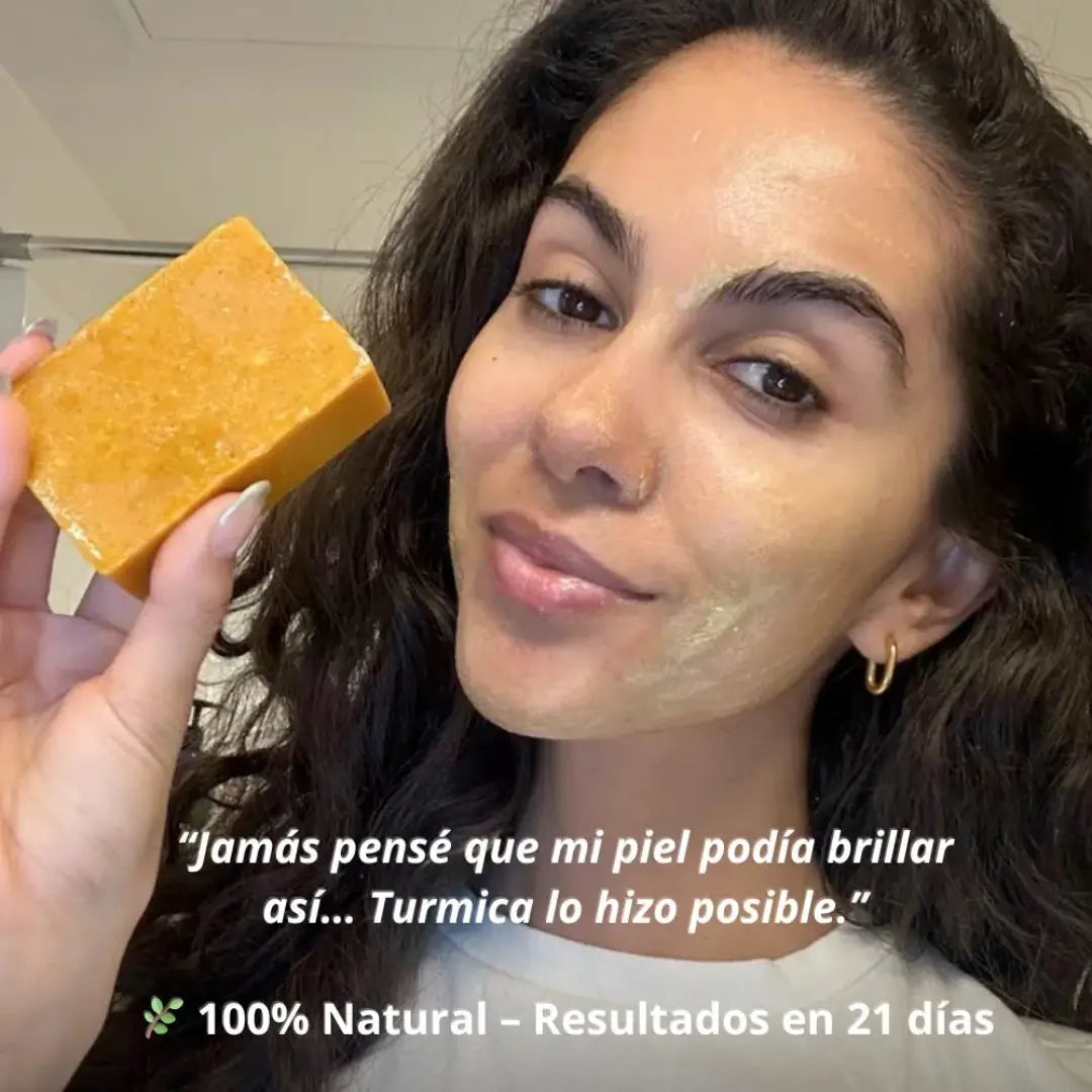 3 Jabones Turmica® | Piel Pareja y Luminosa en 21 Días