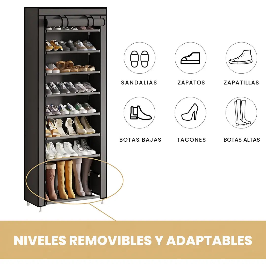 Zapatero Organizador 10 Niveles 👟