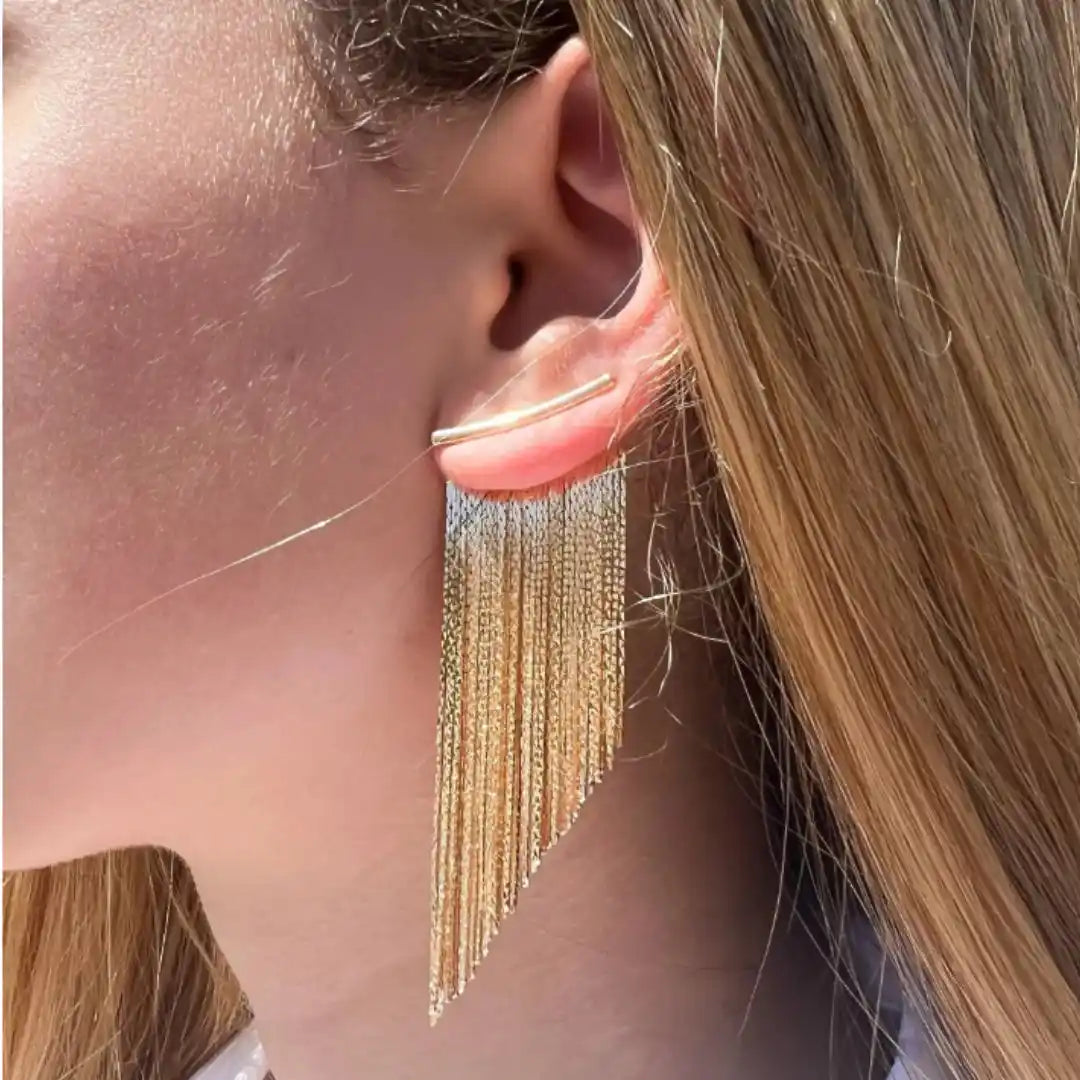 AngelWing® – Pendientes Alas Doradas | Elegancia moderna para realzar tu look