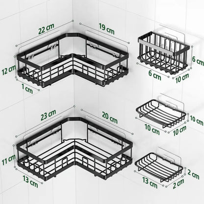 Set de Esquineros Adhesivos | Orden sin perforar tu pared