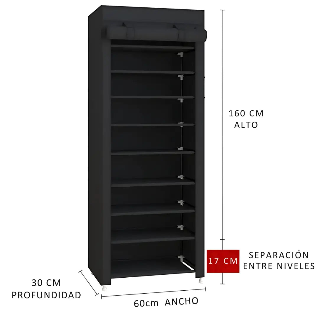 Zapatero Organizador 10 Niveles 👟