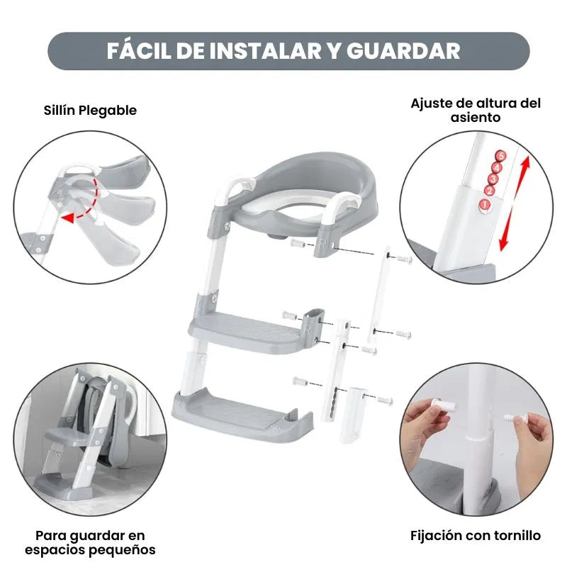 PequeStep® | Aprende a ir al baño sin miedo