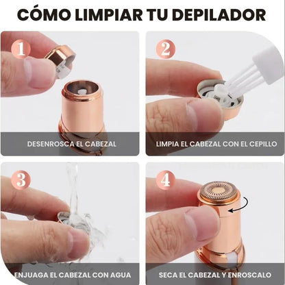 Depilador Facial Flawless® | ¡Libre de vellos al instante!
