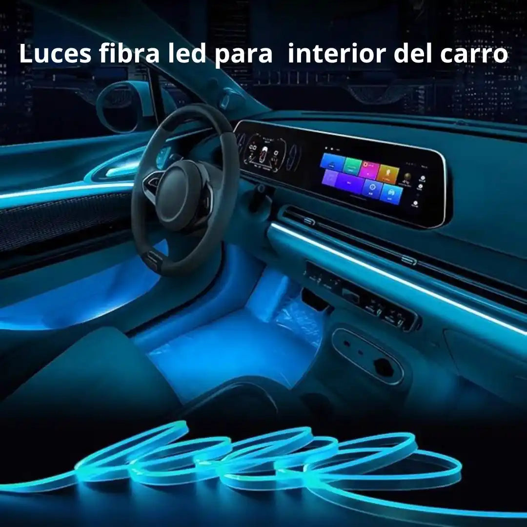 GlowLine® – Luces LED para Carro (Iluminación Interior Premium en Minutos)