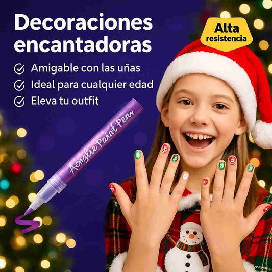 NailArt Pen™ – Marcadores Decorativos De Uñas| Diseños precisos y profesionales