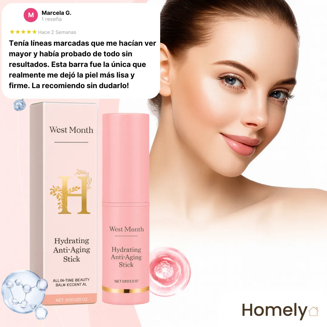 Barra Antiedad con Colágeno y Ácido Hialurónico | West Month®