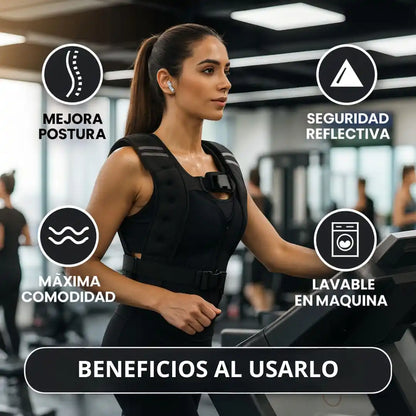Z-Fit® Chaleco de Pesas para Mujer de 5Kg – Fuerza, estilo y libertad en cada movimiento